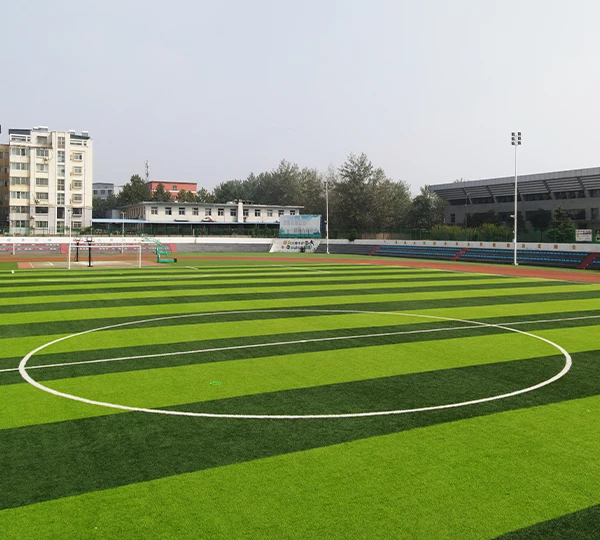 Practical application case of artificial grass