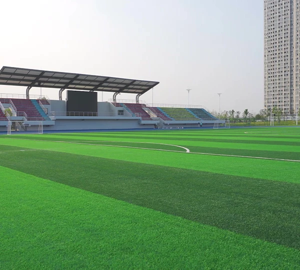 Practical application case of artificial grass