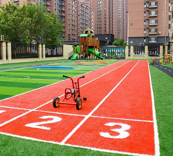 Practical application case of artificial grass