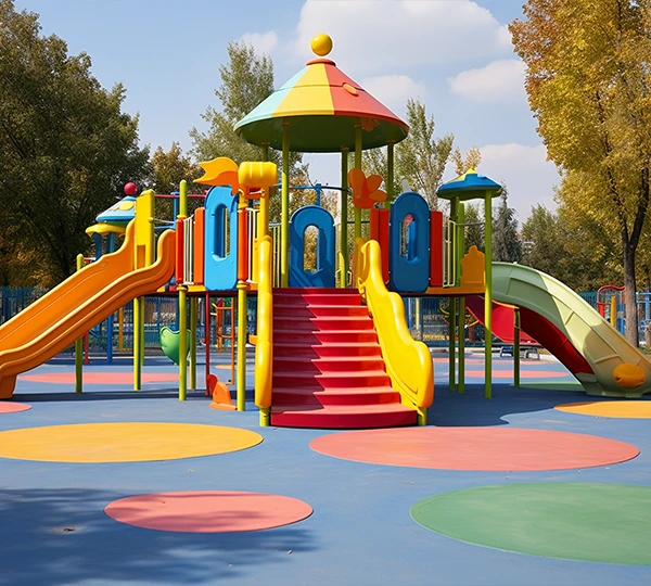 An actual application case of EPDM granules