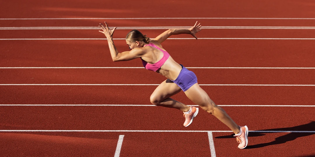 Running fast on the track