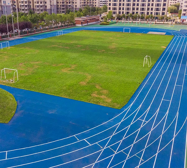 Practical application case of prefabricated rubber track