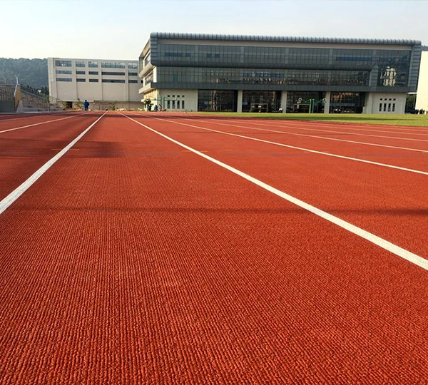 Practical application case of prefabricated rubber track