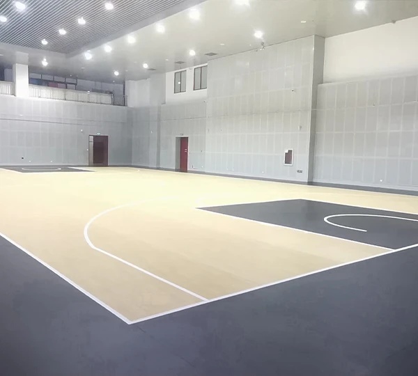 Practical application case of PVC sports flooring