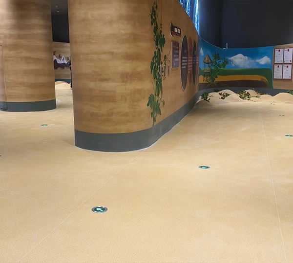 Practical application case of PVC sports flooring