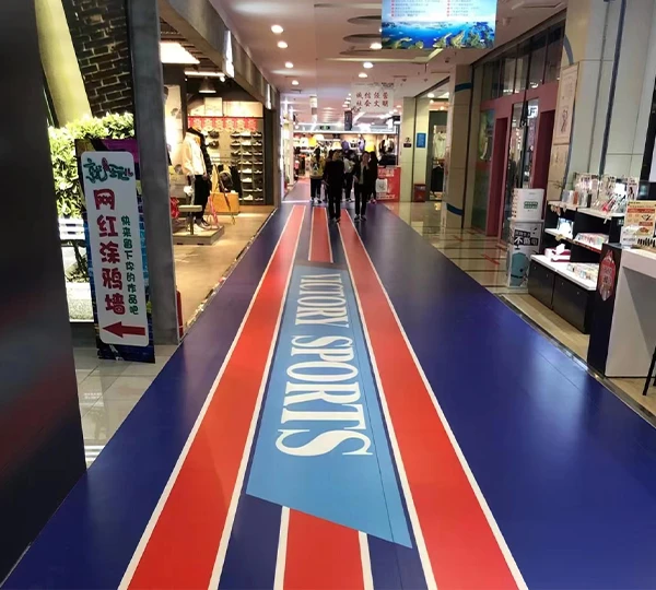 Practical application case of PVC sports flooring