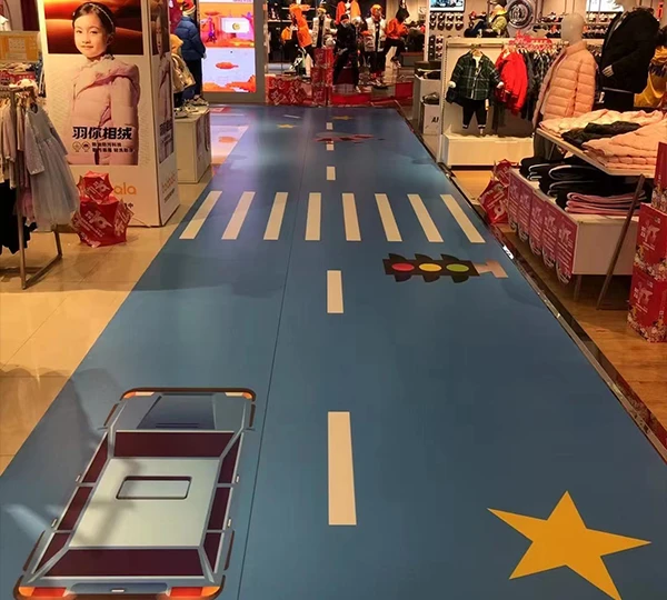 Practical application case of PVC sports flooring