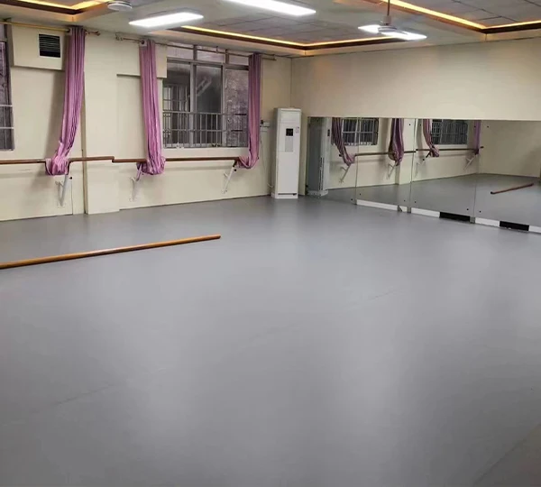 Practical application case of PVC sports flooring