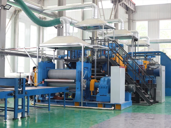Machine for prefabricated rubber track