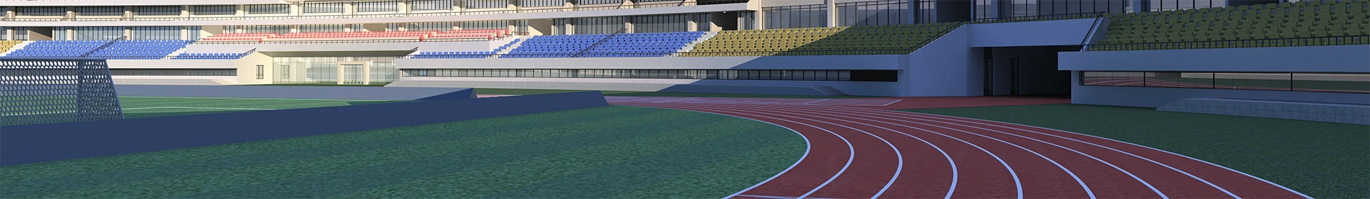 Empty playgrounds and unoccupied auditoriums